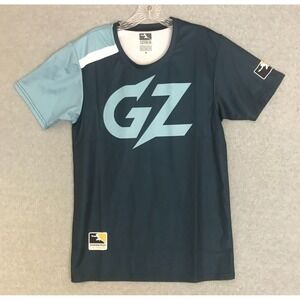 Overwatch League GZ Guangzhou Charge Jersey Shirt Mens Medium Blue Short Sleeve